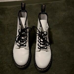 Doc Martens Original White Combat Boots
